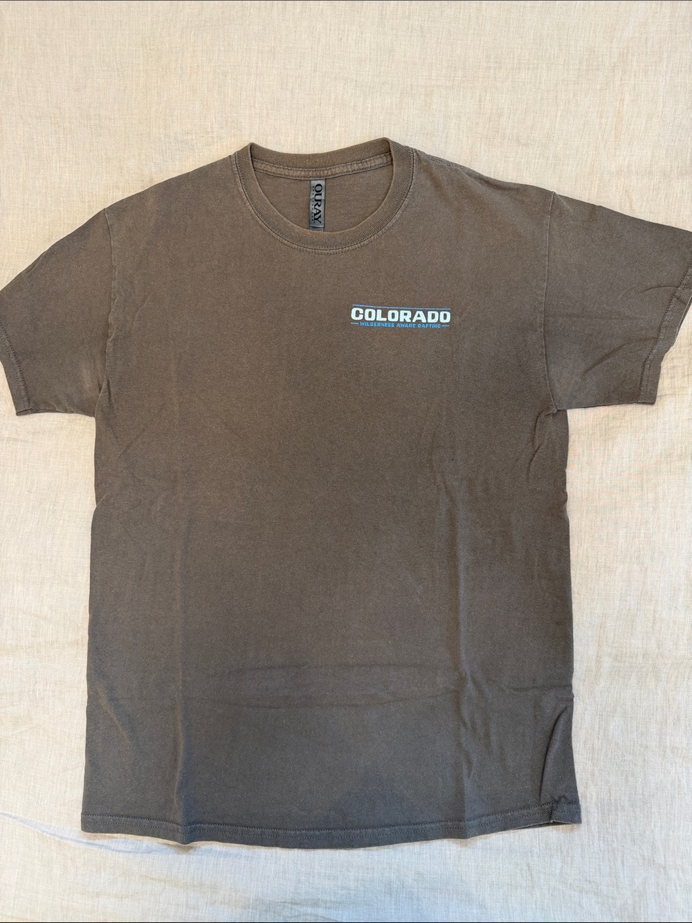 Colorado Logo Short Sleeve Crewneck Tee - Brown